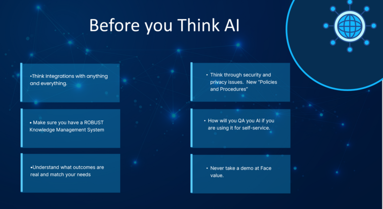 before you think AI