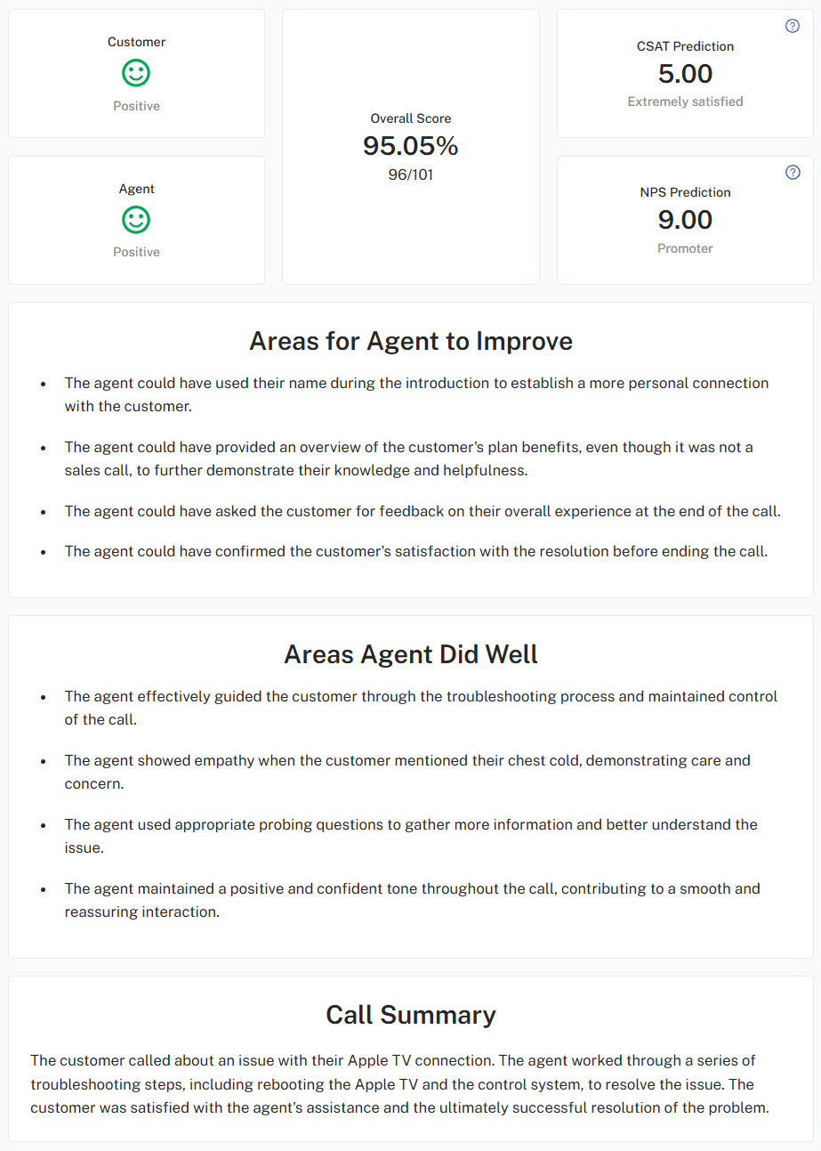 evaluation details