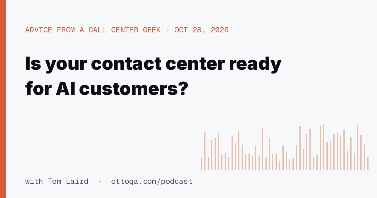 Is your contact center ready for AI customers?